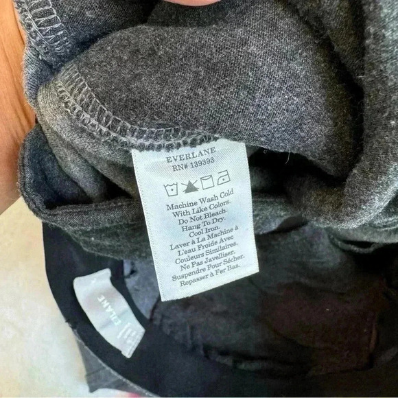 Everlane The Dream Pant XS Heather Grey Charcoal Tapered Tailored Stretch - Picture 12 of 16